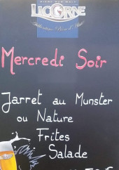 Menu Le Resto' - Un exemple de plat du jour
