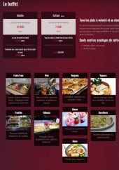 Menu Saveur Du Monde - Le buffet