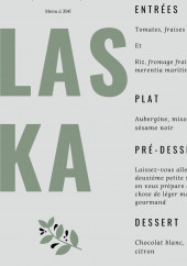 Menu Laska. - Menu à 39€