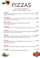 Menu Er Baretto - Les pizzas