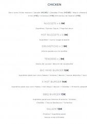 Menu Mike - Chicken