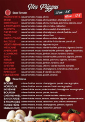 Menu Snack'n Go - Les pizzas