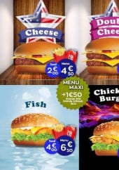 Menu Ultimate Burger - Les burgers