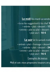 Menu La Famille - Les formules