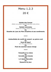 Menu Le un deux trois - Le menu 20 €