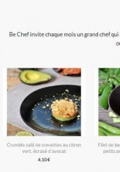 Menu Be Chef - Le menu du chef