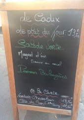 Menu Le Cadix - Les menus