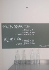 Menu Le pause et vous - Exemple de menu