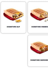 Menu Pizzalif - Les tacos