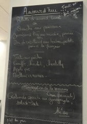 Menu Tout va bien - Un extrait du menu