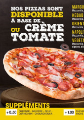 Menu Vaulx Delices - Les pizzas