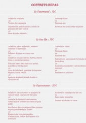 Menu Chez Sophie - Les coffrets repas 