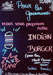 Menu Garrison Tavern - Le burger du jour