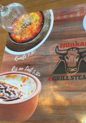 Menu Hunkar Grill Steakhouse - Exemple de menu