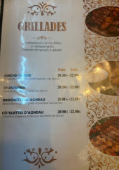 Menu La Perle Du Liban - Les grillades