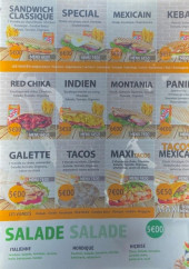 Menu L'Express - Les menus