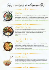 Menu Uncle Thaï - Les recettes traditionnelles