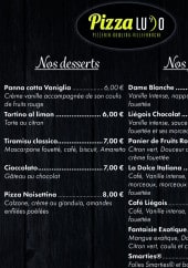 Menu Ludo - Desserts et glaces