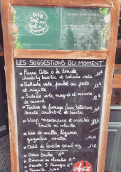 Menu On N'en Fait Pas Tout Un Fromage - L&#039;ardoise