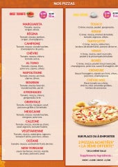 Menu Chicken & co - Les pizzas