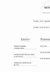 Menu Le 37 - Le menu 37