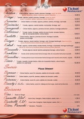 Menu Jo Pizza - Pizza suite et boissons
