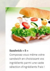 Menu Burger's - Sandwiches et salades