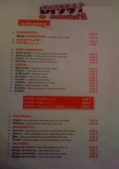 Menu Entre 2 ? Pizza - les hamburgers, paninis, foccacia, brushetta et salade