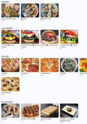 Menu La Raffinerie - Les salades, burgers et desserts,...
