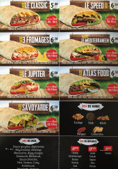 Menu Proxi food - Les tacos