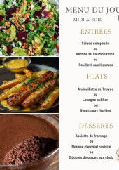 Menu O Bord De Loire - Menu du jour