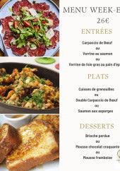 Menu O Bord De Loire - Menu week end