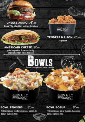 Menu Salt Addict - Les bowls