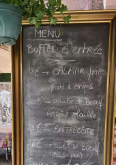 Menu Le Moulin du Gué - Exemple de manu