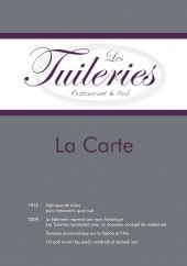 Menu Les Tuileries - Carte et menu des Tuileries à Macon