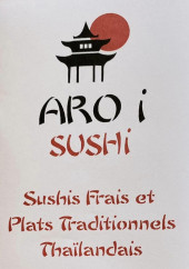 Menu Aro i Sushi - Carte et menu Aro i Sushi Le Mans