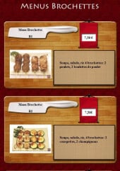 Menu Tokyo Sushi - Les Menus Brochettes