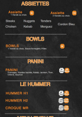 Menu Brooklyn - Les assiettes, paninis et menus enfants,...