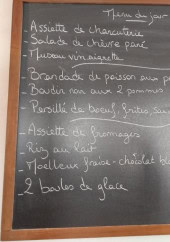 Menu La Marinad' - Le menu du jour