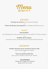 Menu La Toscane - Menu de groupe