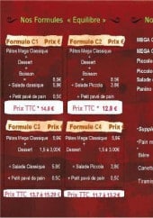 Menu Ello Café - Les formules express et pates