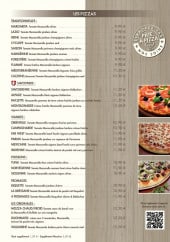 Menu L'Arbre à Palabres - Les pizzas