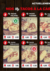 Menu MyFood - Les tacos