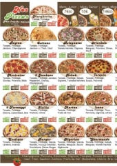 Menu Very Food - Les pizzas