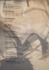 Menu Pizzéria de la Tour Sarrazine - Les pizzas