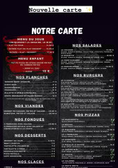 Menu Saveurs De L'artisan - La carte