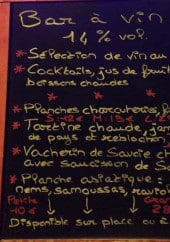 Menu 14% vol. - La selection de vins, cocktails, planches,...