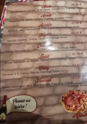 Menu Crêperie Kastell - Les menus
