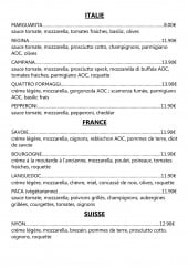 Menu Le tuktuk 2.0 - Les pizzas