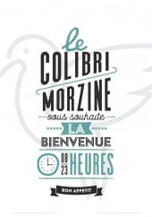 Menu Le Colibri - Carte et menu Le Colibri Morzine